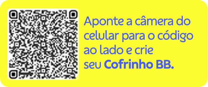 QR code para abrir o app do Banco do Brasil